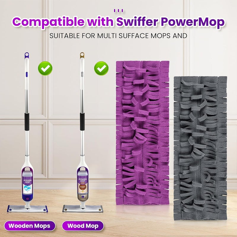 Chyodi Store 16 Pack Disposable Power Mop Pads Refills with Swiffer PowerMop Multi-Surface Replacement Mopping Pads - Image 2